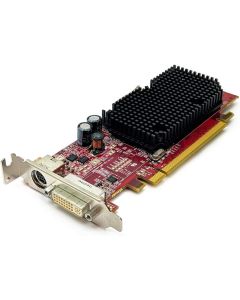 ATI Radeon X1300 128MB DVI-I S-Video PCI-E Graphics Low-Profile Video Card 109-A77131-20 GR667 0GR667 BR-0GR667 Compatible Replacement Spare Part for Other Desktop Systems